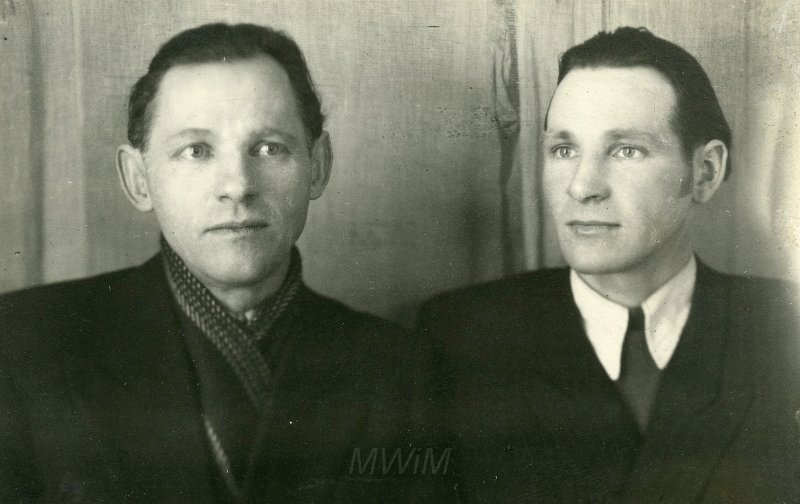 KKE 4032.jpg - Mieczysław i Józef Sacewicz.